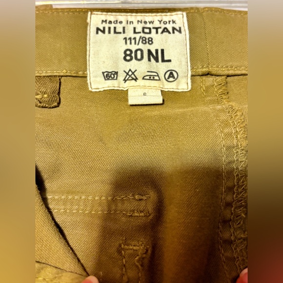 Nili Lotan Khaki French Military Pants - Picture 2 of 6